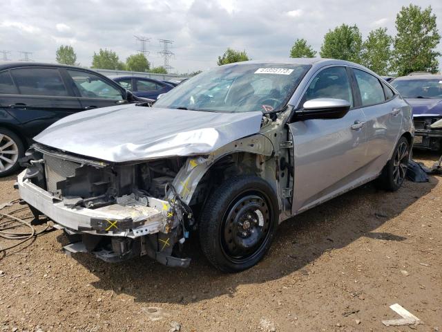 2HGFC2F81KH593765 - 2019 HONDA CIVIC SPORT 银色 照片 1