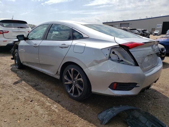 2HGFC2F81KH593765 - 2019 HONDA CIVIC SPORT 银色 照片 2