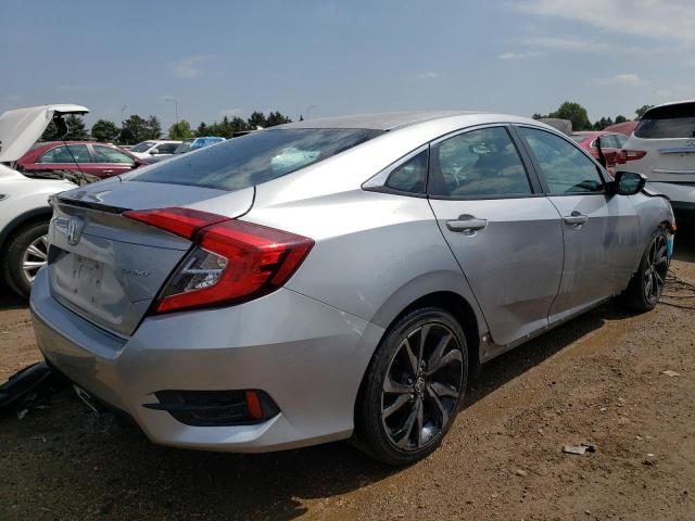 2HGFC2F81KH593765 - 2019 HONDA CIVIC SPORT 银色 照片 3