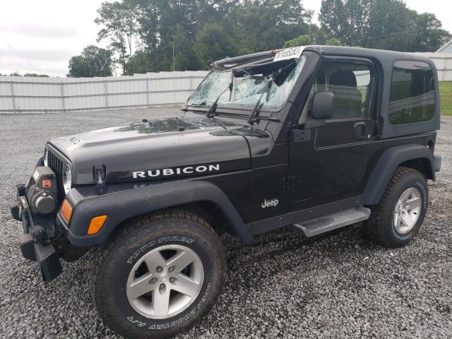 1J4FA69S24P704500 - 2004 JEEP WRANGLER / RUBICON BLACK photo 1