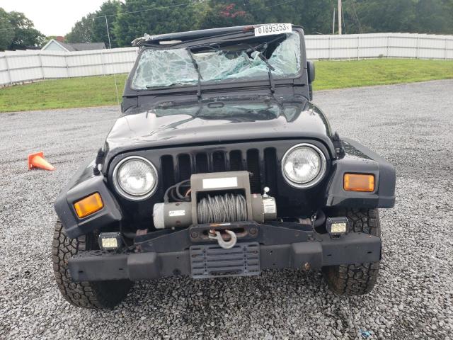 1J4FA69S24P704500 - 2004 JEEP WRANGLER / RUBICON BLACK photo 5