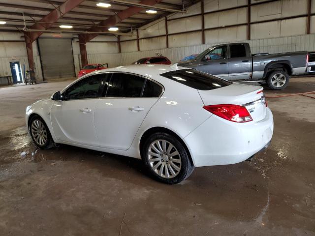 2G4GY5GV4B9189052 - 2011 BUICK REGAL CXL WHITE photo 2