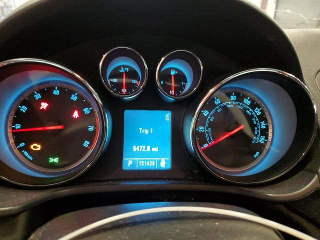 2G4GY5GV4B9189052 - 2011 BUICK REGAL CXL WHITE photo 9