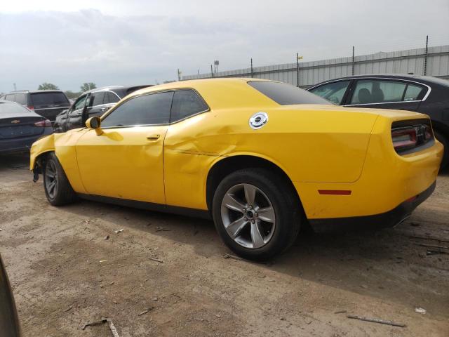 2C3CDZAGXHH554644 - 2017 DODGE CHALLENGER SXT YELLOW photo 2