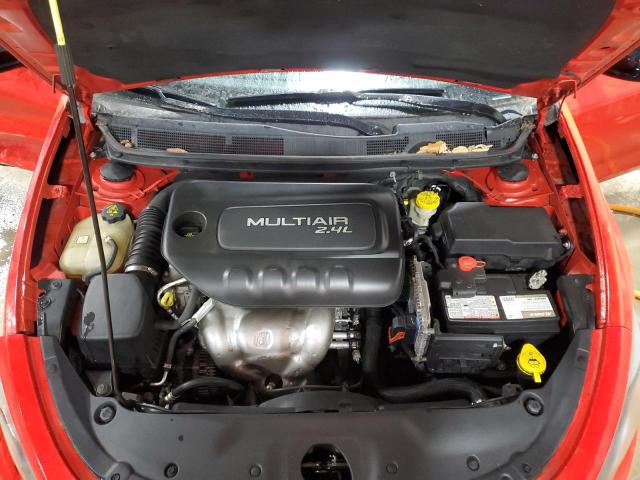 1C3CDFBBXGD653168 - 2016 DODGE DART SXT RED photo 11