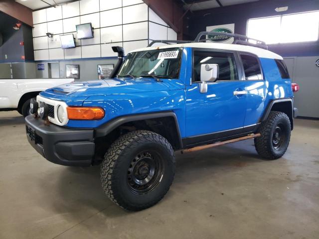 JTEBU11F270089582 - 2007 TOYOTA FJ CRUISER BLUE photo 1