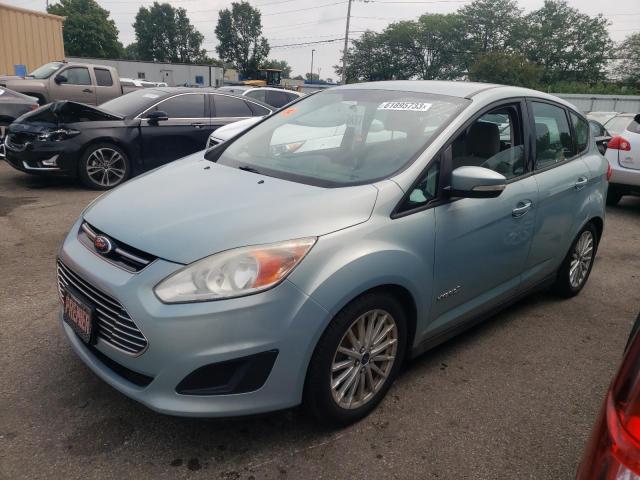 1FADP5AU5EL521609 - 2014 FORD C-MAX SE BLUE photo 1