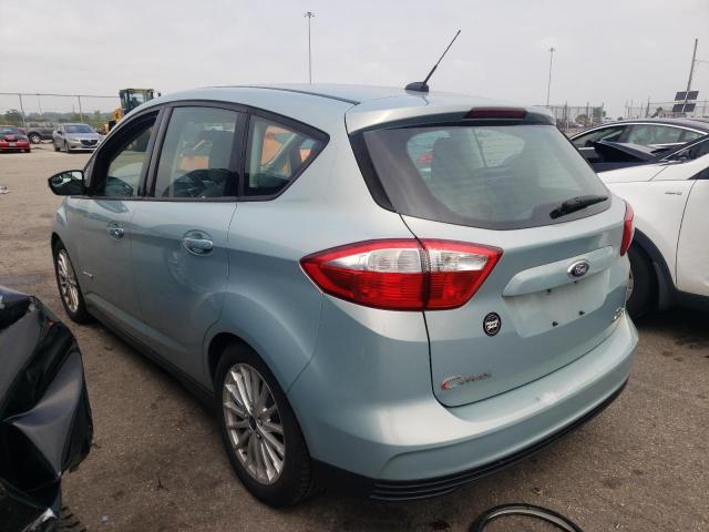 1FADP5AU5EL521609 - 2014 FORD C-MAX SE BLUE photo 2