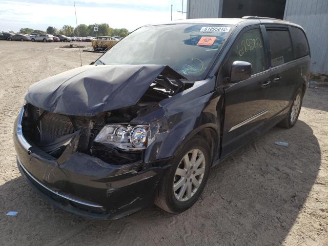 2C4RC1BG5DR662585 - 2013 CHRYSLER TOWN & COU TOURING ლურჯი ფოტო 2