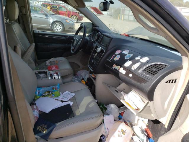 2C4RC1BG5DR662585 - 2013 CHRYSLER TOWN & COU TOURING ლურჯი ფოტო 5