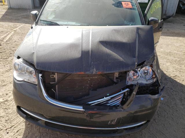 2C4RC1BG5DR662585 - 2013 CHRYSLER TOWN & COU TOURING ლურჯი ფოტო 7