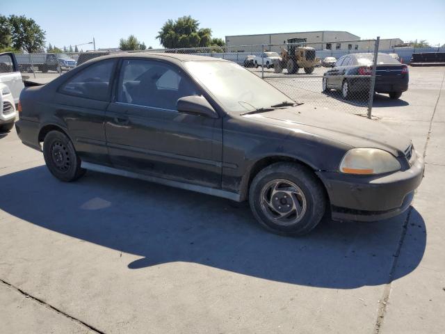 1HGEJ6229WL117296 - 1998 HONDA CIVIC DX BLACK photo 4