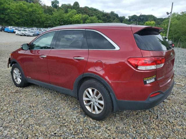 5XYPGDA53JG425140 - 2018 KIA SORENTO LX RED photo 2