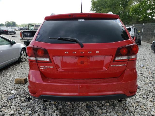 3C4PDDGG6FT566771 - 2015 DODGE JOURNEY CROSSROAD RED photo 6