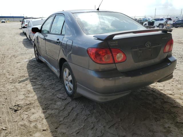 1NXBR32E57Z916065 - 2007 TOYOTA COROLLA CE GRAY photo 2