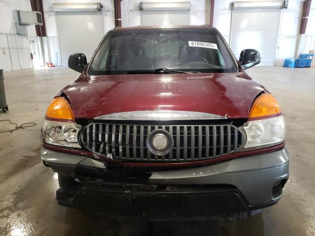 3G5DA03E82S565458 - 2002 BUICK RENDEZVOUS CX MAROON photo 5