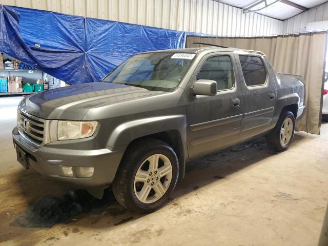 5FPYK1F5XDB012676 - 2013 HONDA RIDGELINE RTL GRAY photo 1