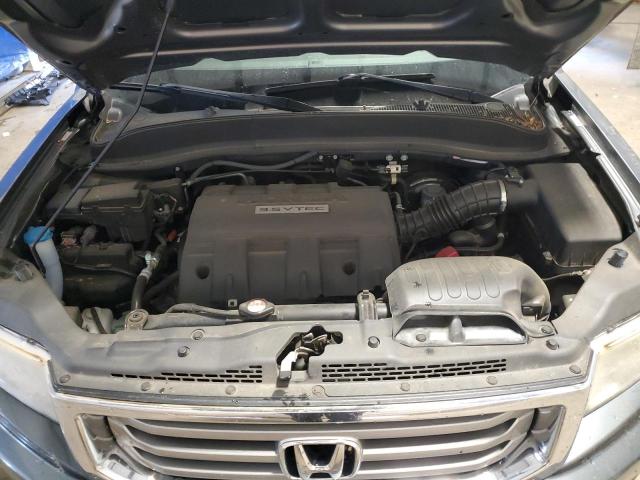 5FPYK1F5XDB012676 - 2013 HONDA RIDGELINE RTL GRAY photo 11