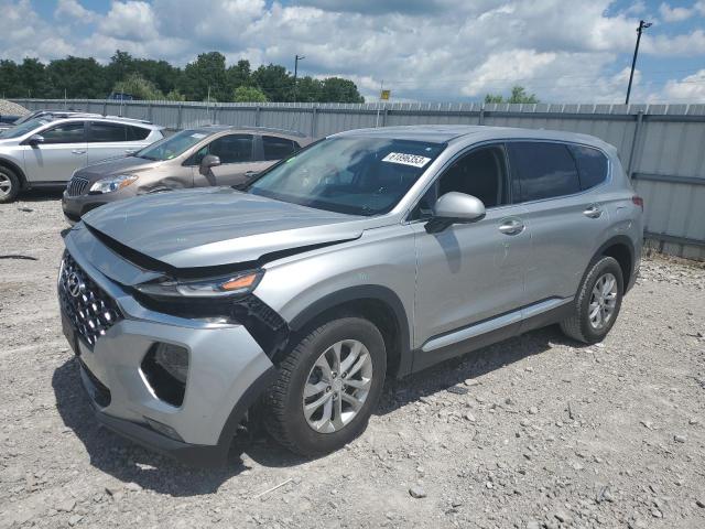 5NMS33AD4LH218787 - 2020 HYUNDAI SANTA FE SEL GRAY photo 1