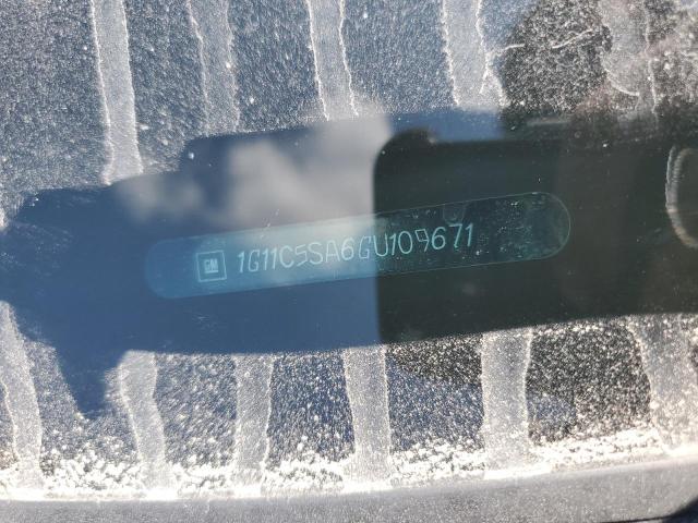 1G11C5SA6GU109671 - 2016 CHEVROLET MALIBU LIM LT 黑色 照片 12