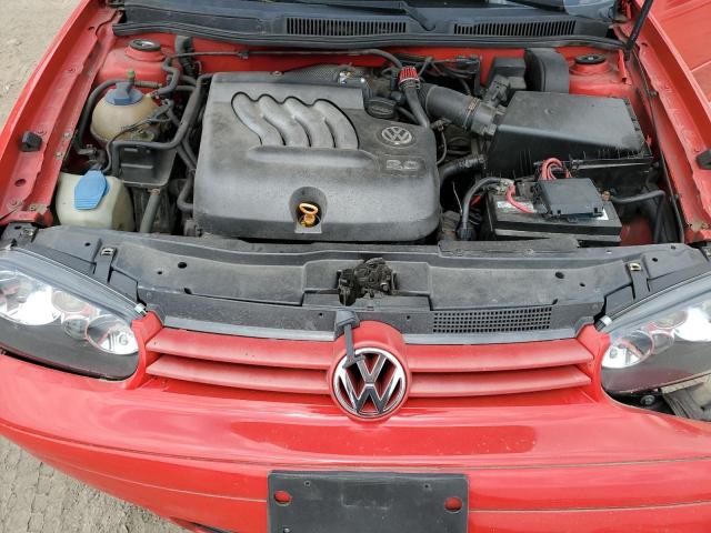 WVWBC21J2YW741844 - 2000 VOLKSWAGEN GOLF GL RED photo 11