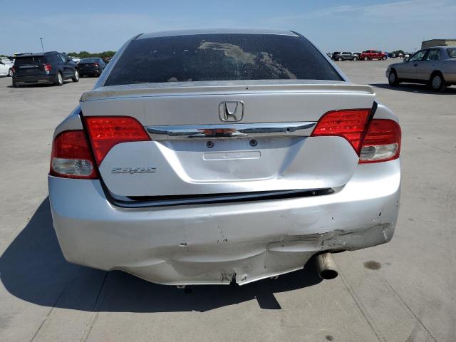 19XFA1F68AE041641 - 2010 HONDA CIVIC LX-S Argent photo 6