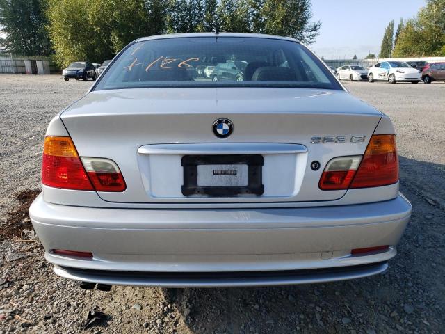 WBABM3343YJN80747 - 2000 BMW 323 CI SILVER photo 6