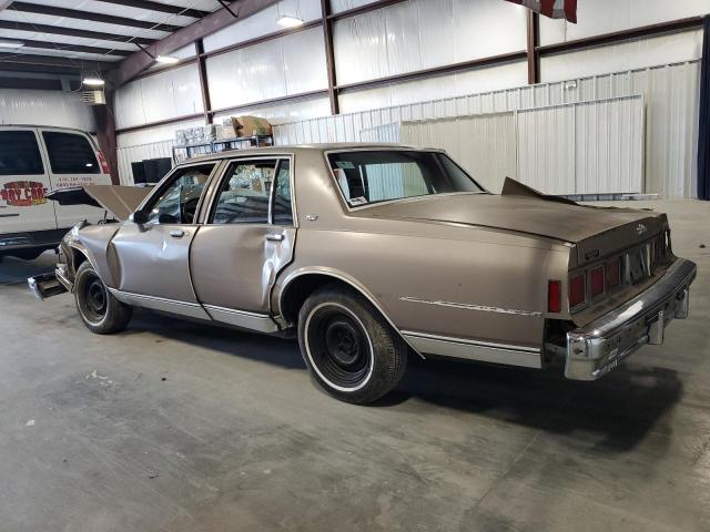 2G1AN69HXE9105894 - 1984 CHEVROLET CAPRICE CLASSIC BROWN photo 2