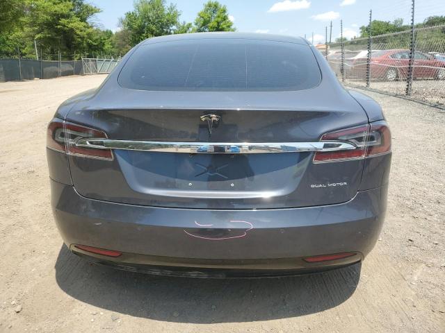 5YJSA1E24KF333988 - 2019 TESLA MODEL S Մոխրագույն լուսանկար 6