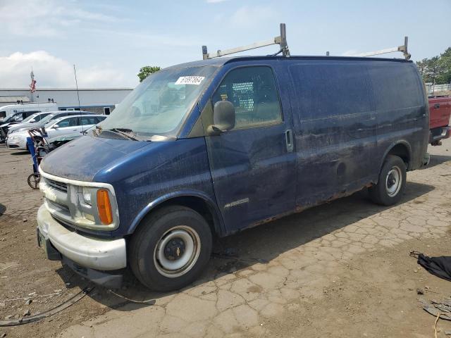 1GCFG25M621159003 - 2002 CHEVROLET EXPRESS G2 BLUE photo 1