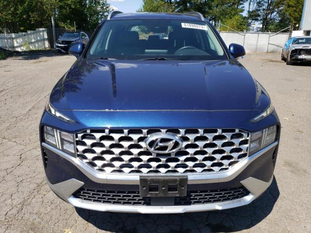 5NMS2DAJ7MH343444 - 2021 HYUNDAI SANTA FE SEL BLUE photo 5