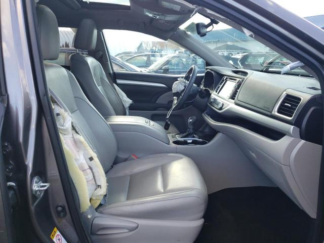 5TDJKRFH8FS168281 - 2015 TOYOTA HIGHLANDER XLE Boz foto 7