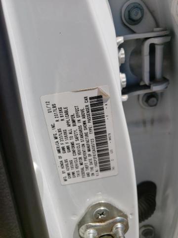 1HGCP2F61CA085723 - 2012 HONDA ACCORD SE WHITE photo 12