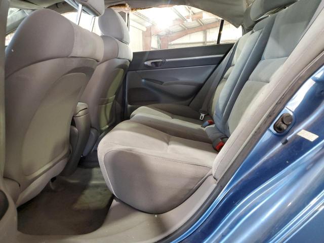 2HGFA16859H330138 - 2009 HONDA CIVIC EX BLUE photo 10