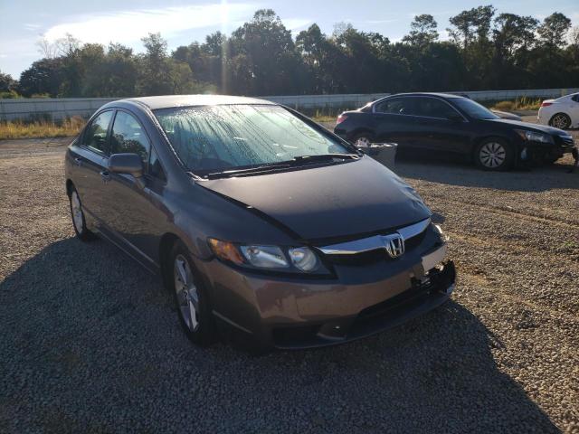 2HGFA1F63BH530858 - 2011 HONDA CIVIC LX-S بني صورة 1