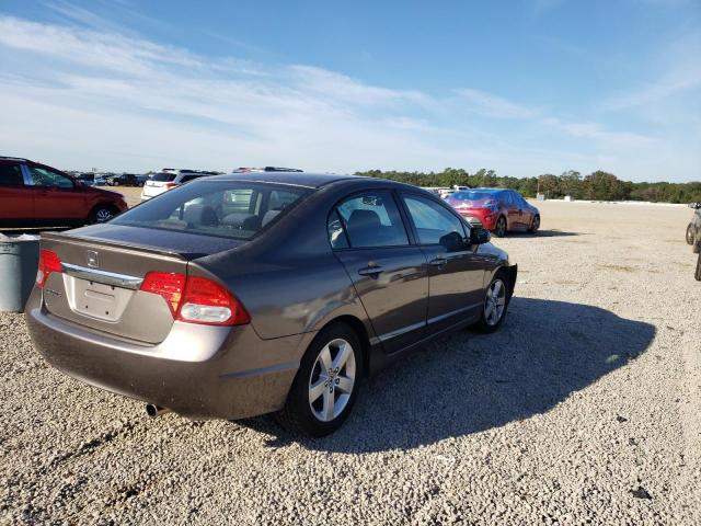 2HGFA1F63BH530858 - 2011 HONDA CIVIC LX-S بني صورة 4