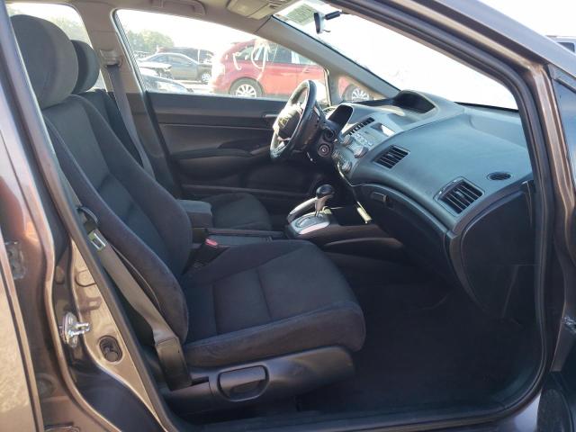 2HGFA1F63BH530858 - 2011 HONDA CIVIC LX-S بني صورة 5