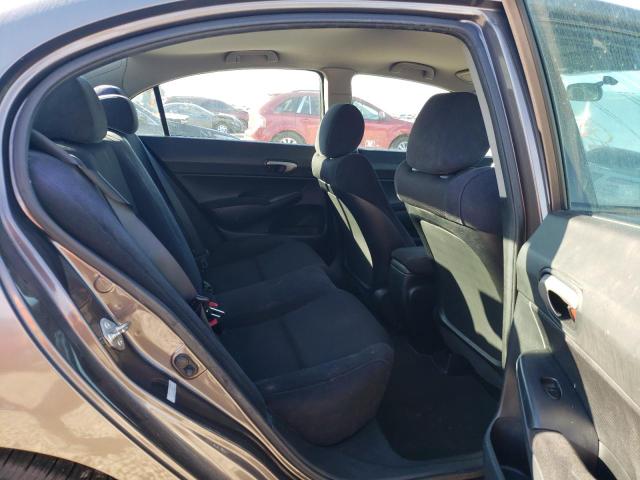 2HGFA1F63BH530858 - 2011 HONDA CIVIC LX-S بني صورة 6