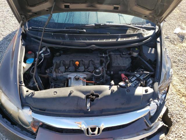2HGFA1F63BH530858 - 2011 HONDA CIVIC LX-S بني صورة 7
