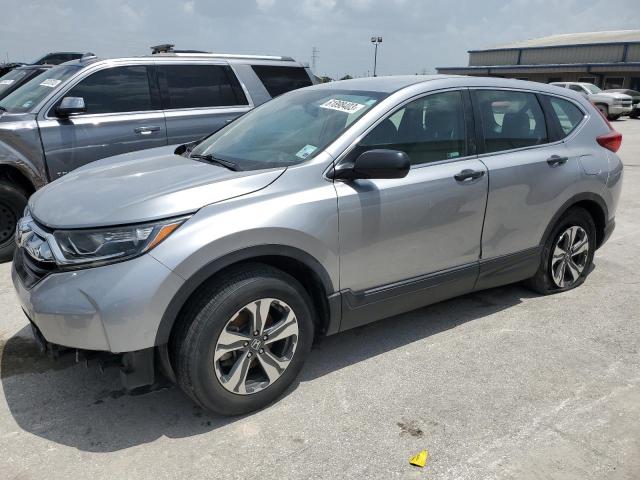 2HKRW5H33KH422688 - 2019 HONDA CR-V LX SILVER photo 1