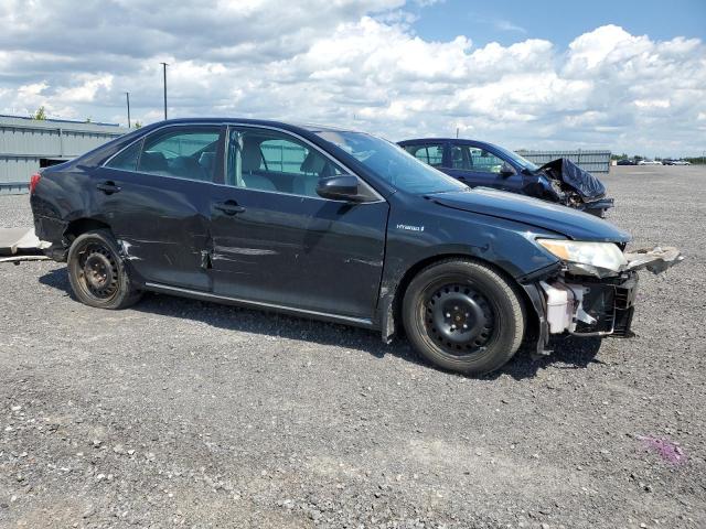 4T1BD1FK1DU070368 - 2013 TOYOTA CAMRY HYBRID BLACK photo 4