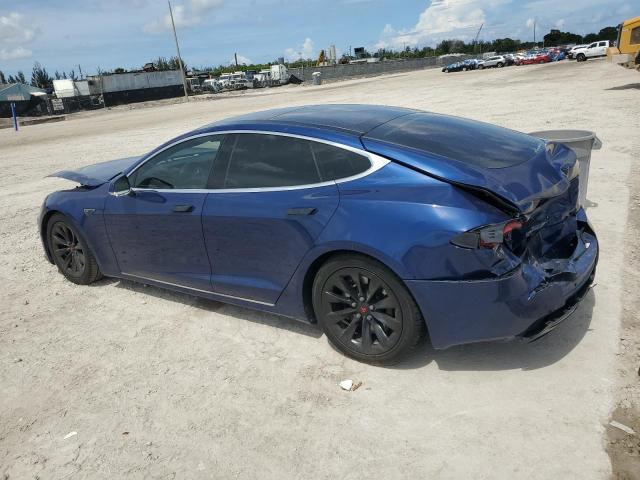 5YJSA1E20GF160834 - 2016 TESLA MODEL S 蓝色 照片 2