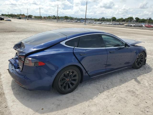 5YJSA1E20GF160834 - 2016 TESLA MODEL S 蓝色 照片 3