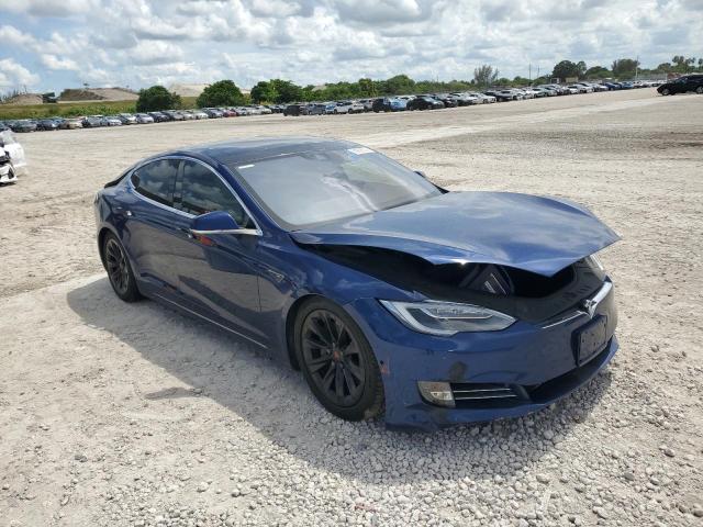 5YJSA1E20GF160834 - 2016 TESLA MODEL S 蓝色 照片 4
