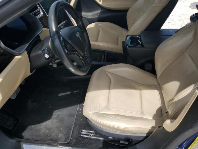 5YJSA1E20GF160834 - 2016 TESLA MODEL S 蓝色 照片 7