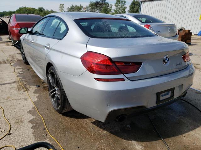 WBA6D0C58JG639979 - 2018 BMW 640 I GRAN COUPE SILVER photo 2
