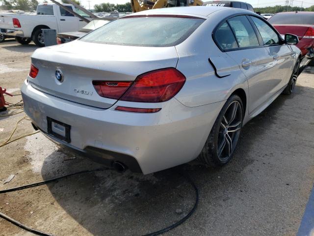 WBA6D0C58JG639979 - 2018 BMW 640 I GRAN COUPE SILVER photo 3