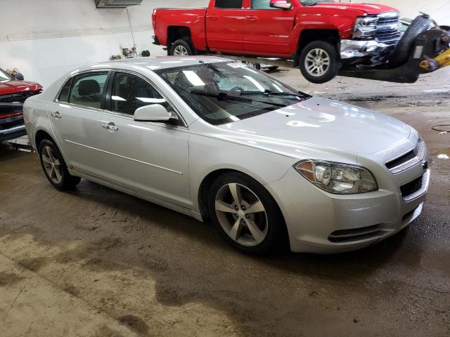 1G1ZC5E0XCF242681 - 2012 CHEVROLET MALIBU 1LT SILVER photo 4