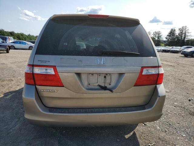 5FNRL38487B000749 - 2007 HONDA ODYSSEY EX TAN photo 6