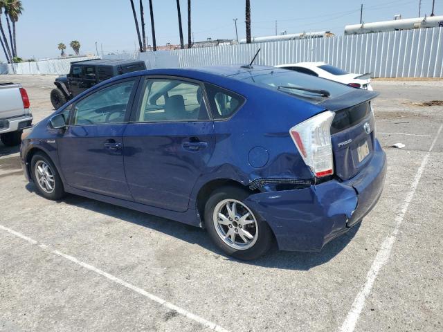 JTDKN3DU2A1246973 - 2010 TOYOTA PRIUS BLUE photo 2